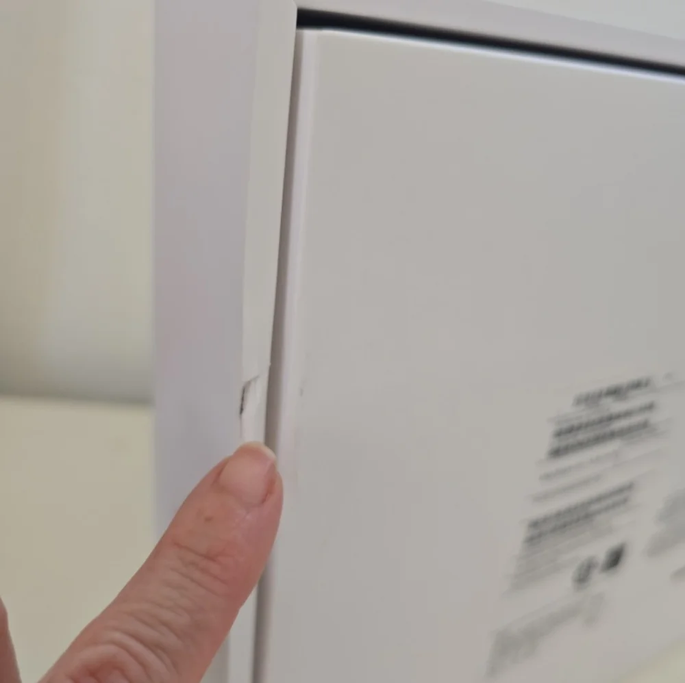 Sleek White Laptop box